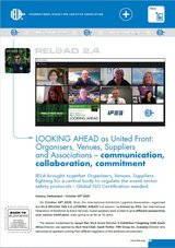 IELA RELOAD Talk 2.4 - LOOKING AHEAD as United Front: Organisers, Venues, Suppliers and Associations – communication, collaboration, commitmentat